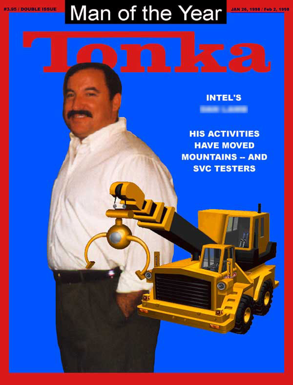 Time Magazine spoof for an Intel award